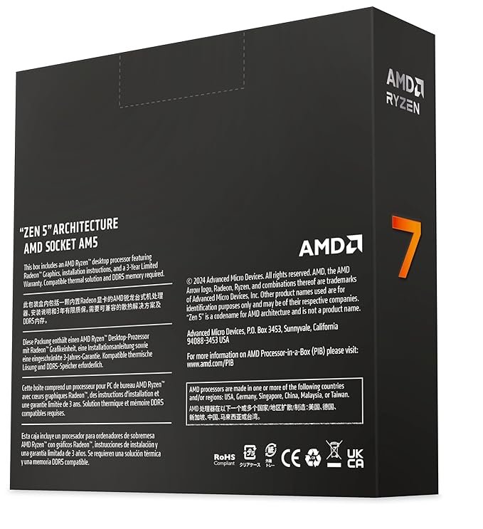 AMD Ryzen™ 7 9700X Processor - Image 2