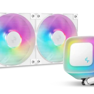 Deepcool LE240 V2 WH ARGB AIO 240mm CPU Liquid Cooler (White)