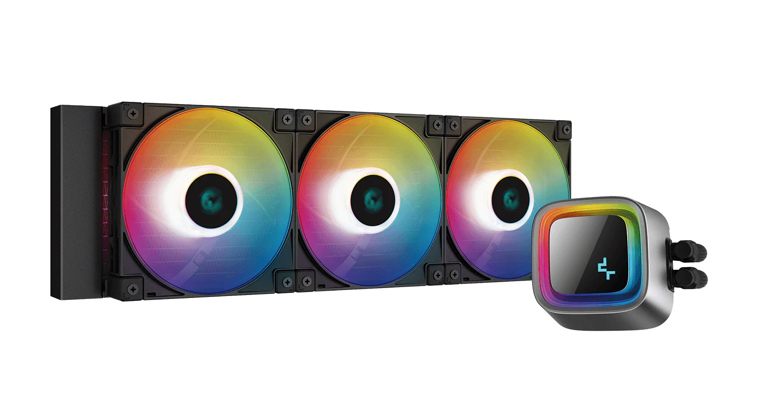 Deepcool LS720 360mm ARGB AIO Liquid Cooler (Black)