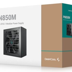 Deepcool GamerStorm PN850M 850 Watt Fully Modular ATX 3.1 I 80 Plus Gold Power Supply - Black