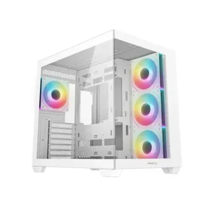 DEEPCOOL CG530 4F ATX Mid Tower Cabinet (White)