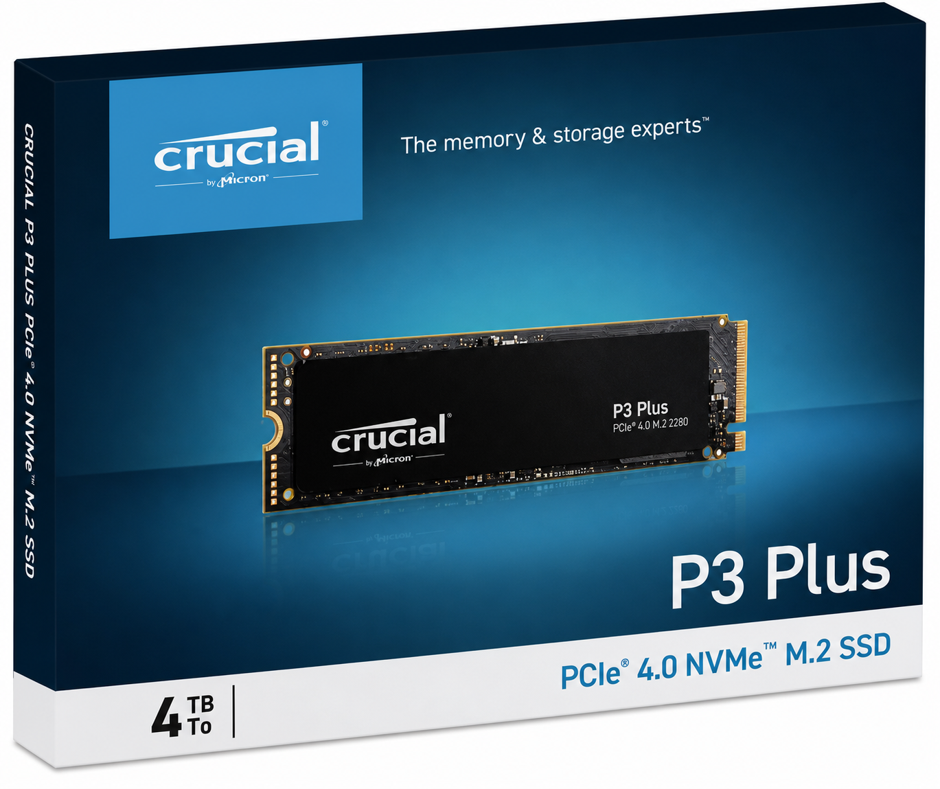 Crucial P3 4TB PCIe M.2 2280 SSD - Image 2