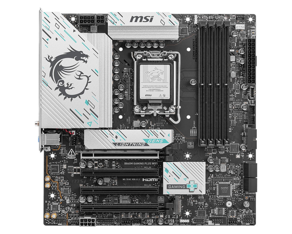 MSI B860M GAMING WIFI Motherboard - Image 2