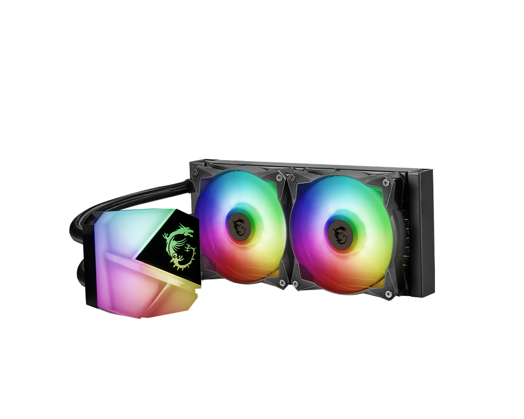 MSI MAG Coreliquid C240 ARGB CPU Liquid Cooler - Image 3