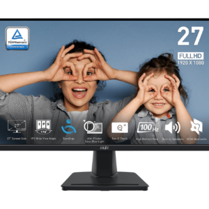 MSI PRO MP275 27" FHD IPS Panel 100Hz Built-in Speakers Professional Monitor