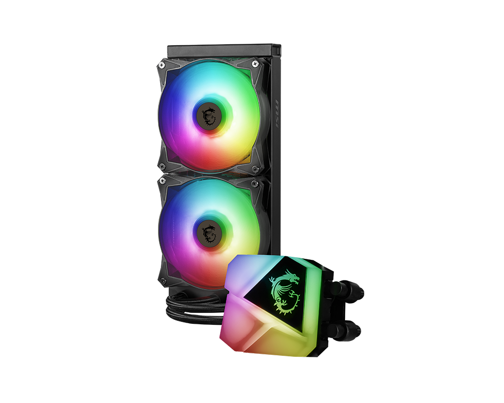 MSI MAG Coreliquid C240 ARGB CPU Liquid Cooler - Image 4
