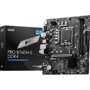 MSI PRO B760M-E DDR4 Motherboard