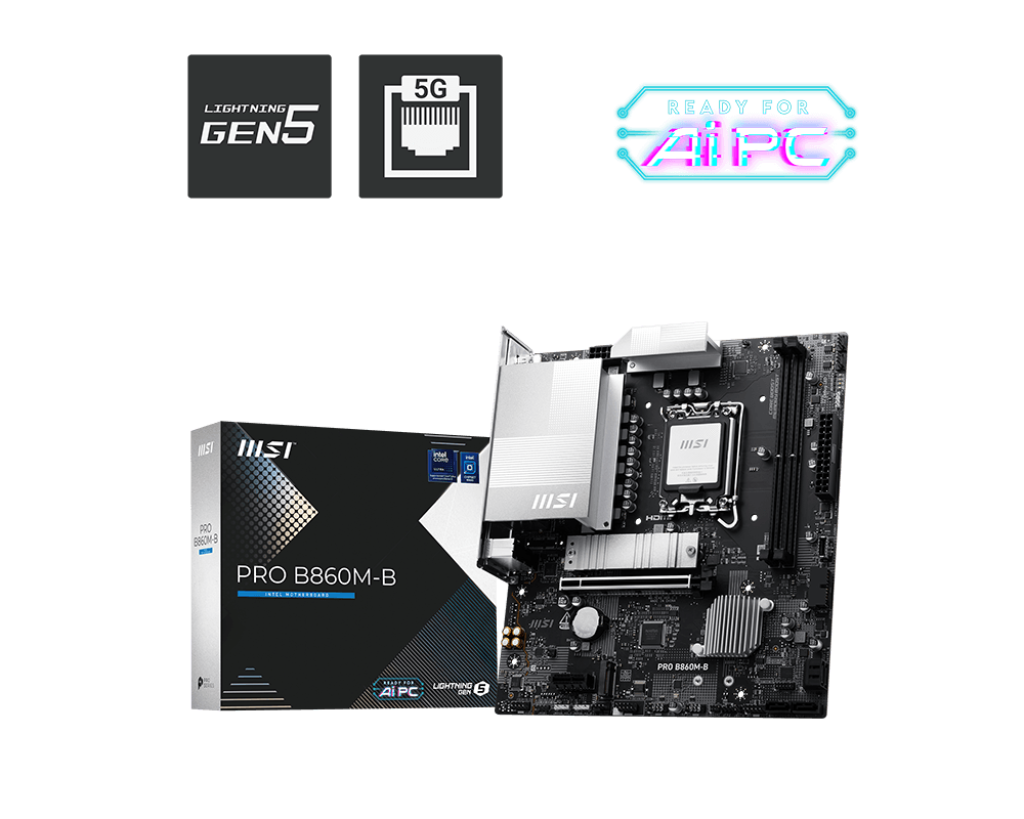 MSI PRO B860M-B Motherboard