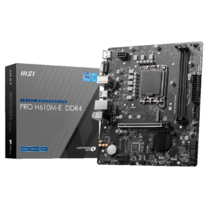 MSI PRO H610M-E DDR4 Motherboard