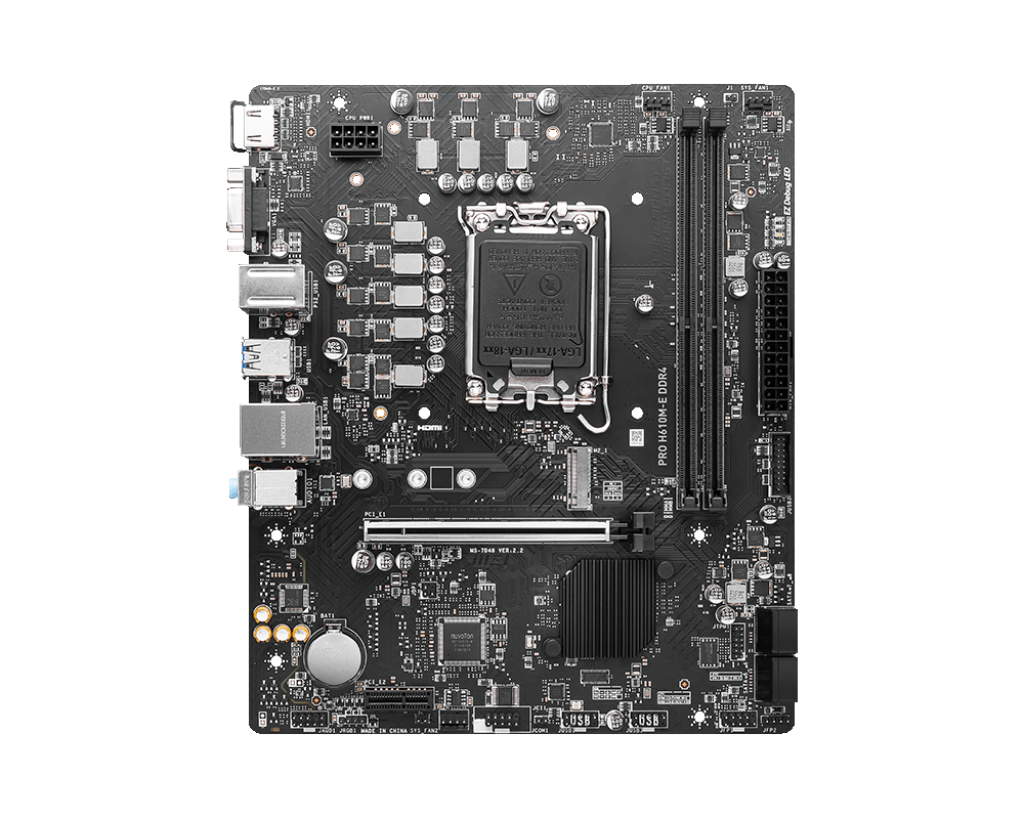 MSI PRO H610M-E DDR4 Motherboard - Image 2