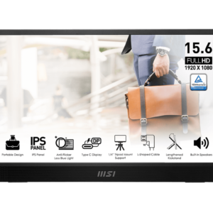MSI PRO MP161 E2 15.6" FHD 60Hz Portable Monitor