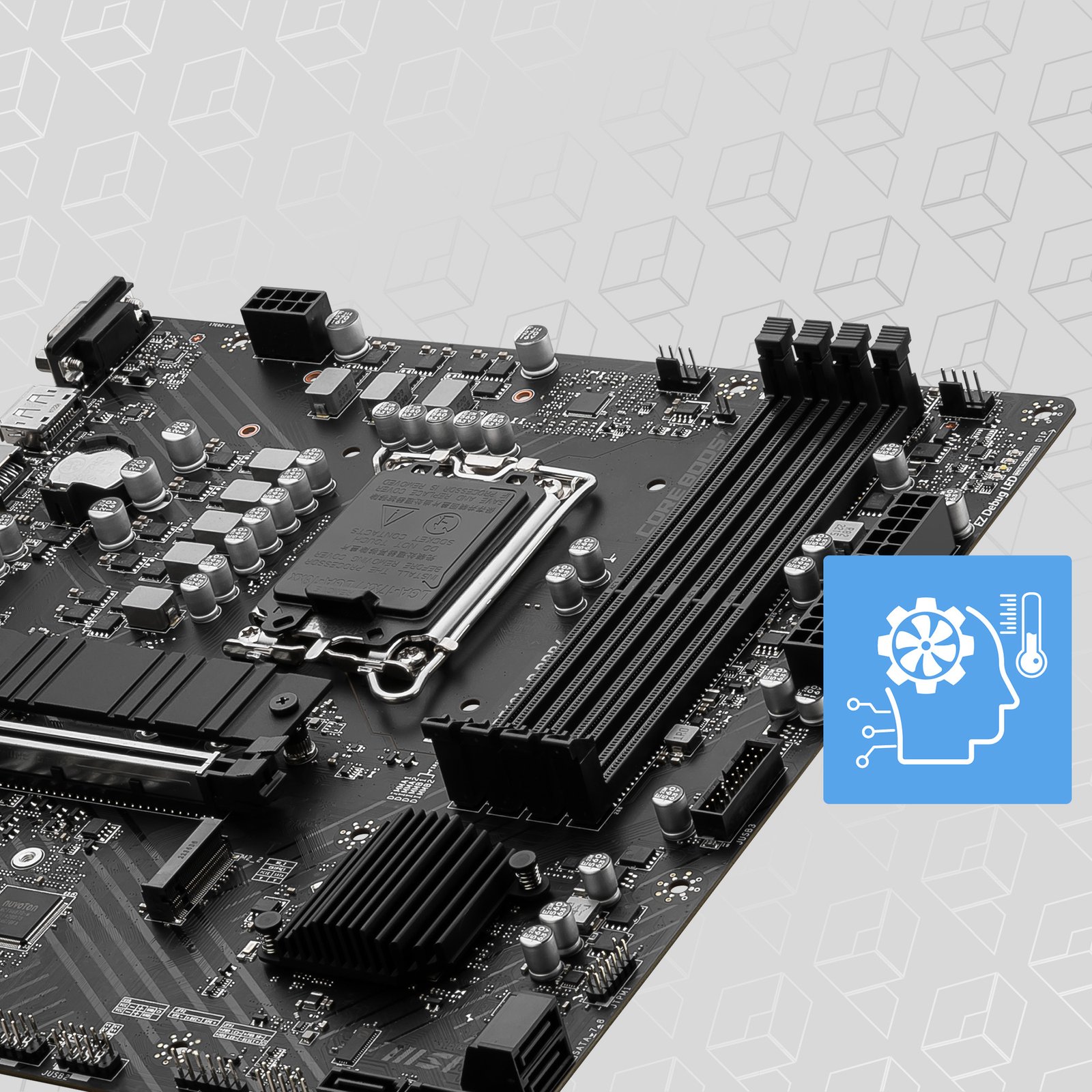 MSI PRO B760M-P DDR4 Motherboard - Image 3