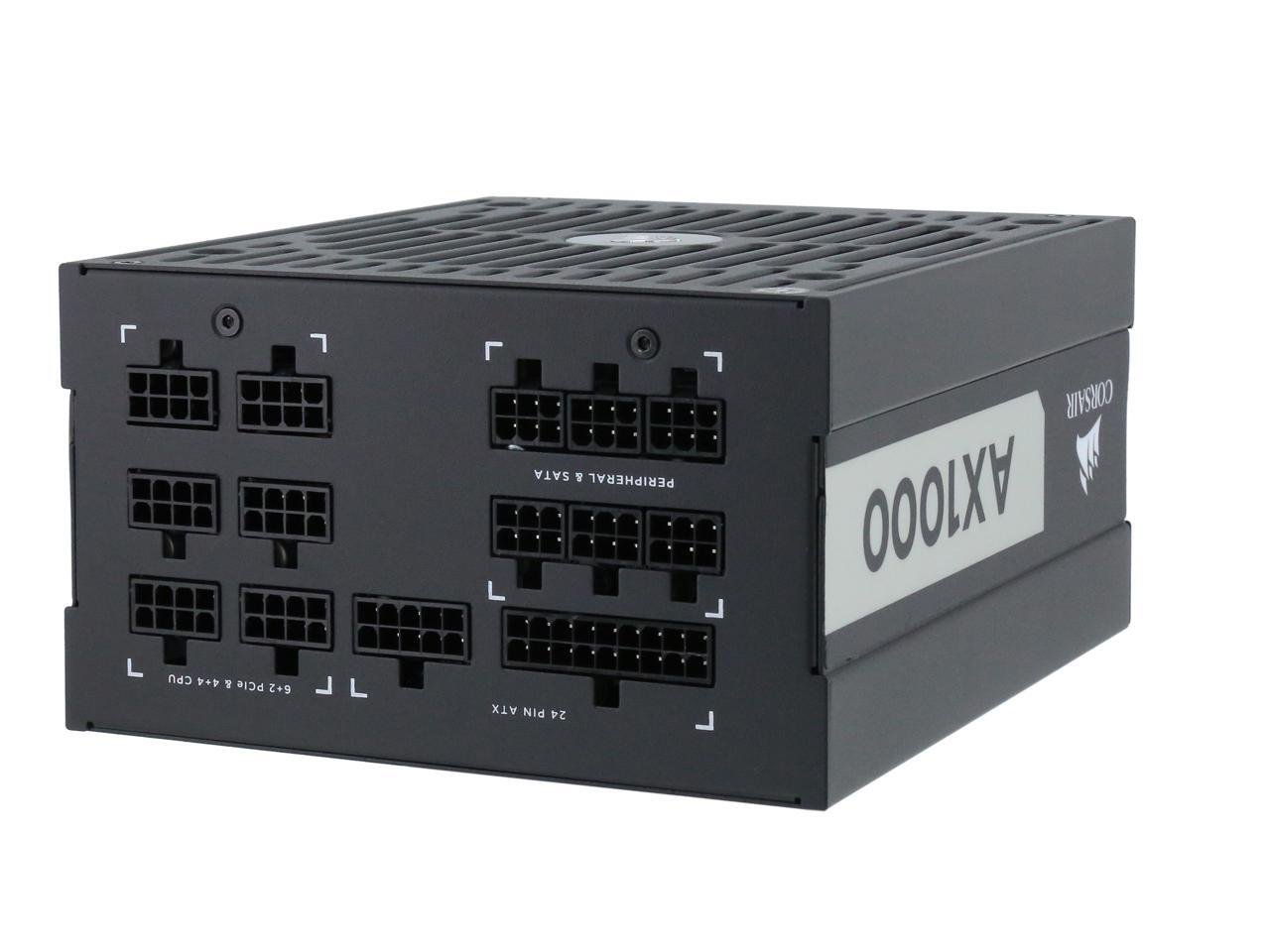 Corsair AX1000 1000 Watt 80 PLUS(R) Titanium Certified Fully Modular ATX Power Supply - Image 3