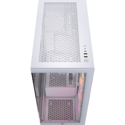 CORSAIR 3500X ARGB Mid-Tower PC Case - White - Image 2