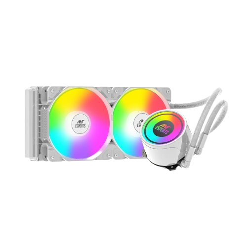ANT Esports ICE-240 ARGB 240MM Liquid Cooler (White)