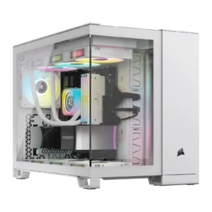 CORSAIR 2500D AIRFLOW Mid-Tower Dual Chamber PC Case - White