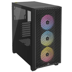 CORSAIR 3000D RGB Mid-Tower PC Case - Black