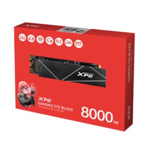 Adata XPG Gammix S70 Blade 8TB M.2 NVMe Gen4 Internal SSD