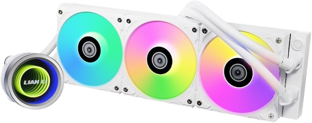 Lian Li Galahad II Trinity 360 ARGB 360mm AIO Liquid Cooler White