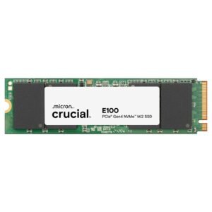 Crucial E100 2TB PCIe Gen4 NVMe M.2 SSD