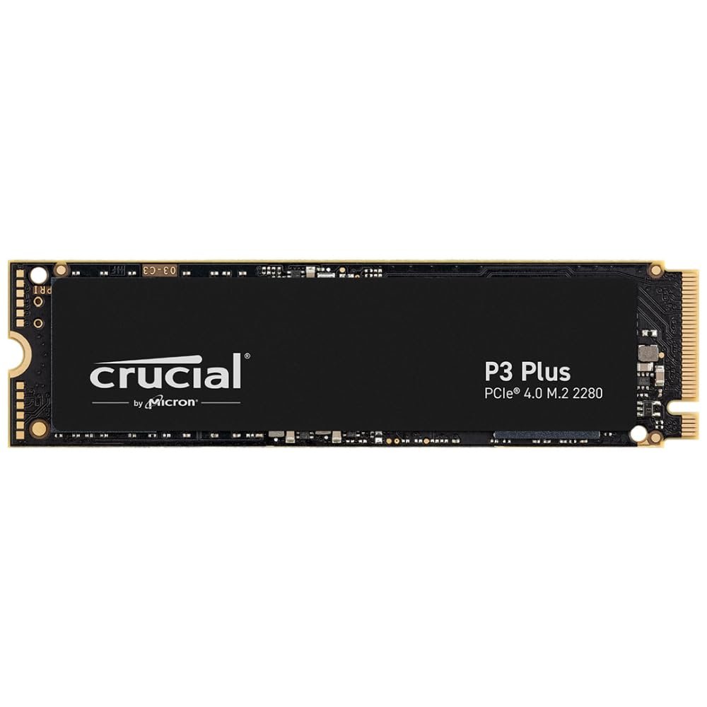 Crucial P3 Plus 500GB PCIe M.2 2280 SSD