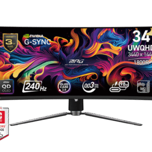 MSI MPG 341CQPX QD-OLED 34"2K UWQHD Quantum Dot OLED Panel 240Hz / 0.03ms Curved Gaming Monitor