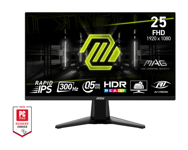 MSI MAG 255XF 25" FHD Rapid IPS Panel 300Hz / 0.5ms Gaming Monitor - Image 4