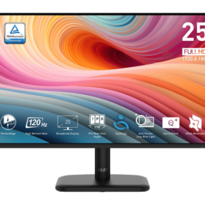 MSI PRO MP251L E2 25" FHD IPS Panel 120Hz Professional Monitor