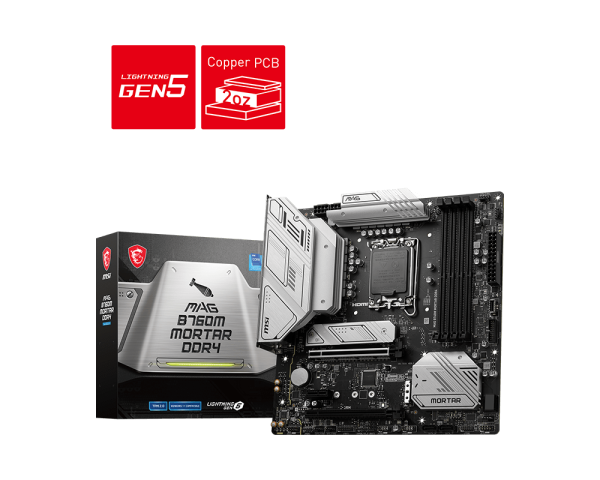 MSI MAG B760M MORTAR WIFI II Motherboard