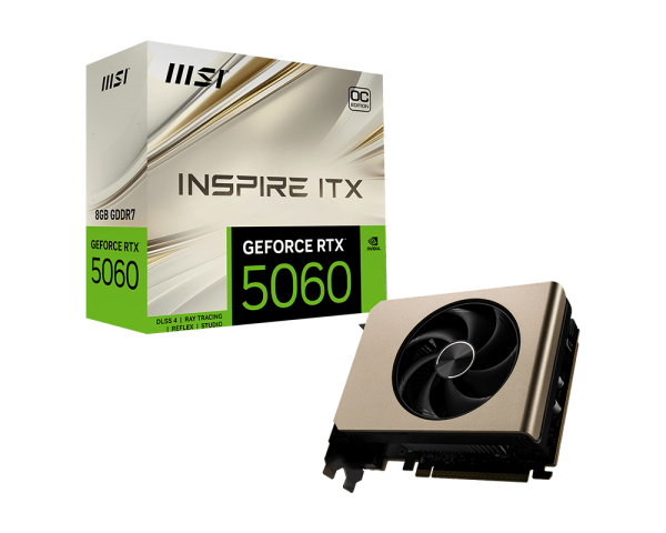MSI Gaming RTX 5060 8G Inspire 2X OC Graphics Card