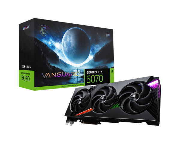 MSI GeForce RTX 5070 12G Vanguard SOC Graphic Card