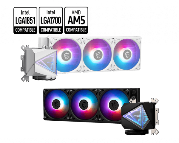 MSI MAG CORELIQUID I360 AIO CPU Liquid Cooler - Image 4