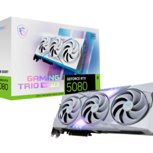 GeForce RTX 5080 16G GAMING TRIO OC WHITE Graphic Card