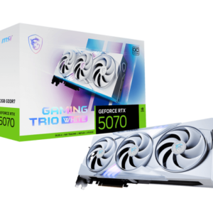 MSI GeForce RTX 5070 12G Gaming Trio OC White Graphic Card