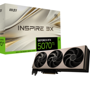 MSI GeForce RTX 5070 Ti 16G INSPIRE 3X OC PLUS Graphic Card