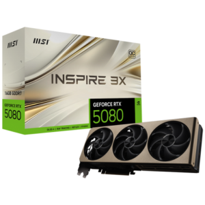 MSI GeForce RTX 5080 16G Inspire 3X OC Graphic Card