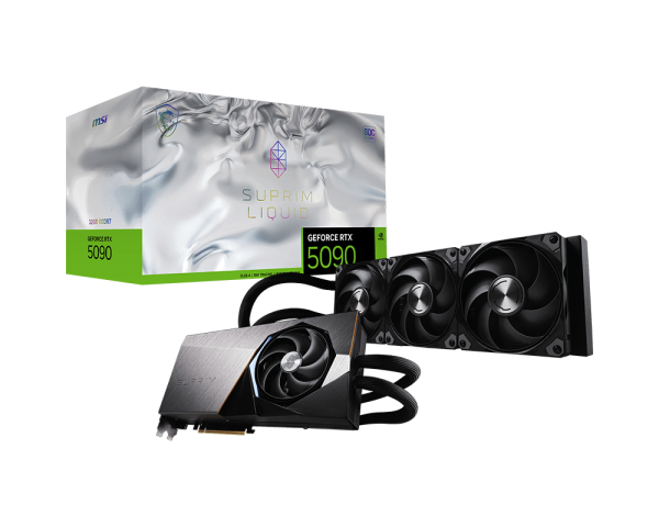 MSI Geforce RTX 5090 32G SUPRIM Liquid SOC Graphic Card