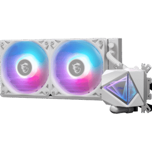 MSI MAG CORELIQUID I240 White 240mm AIO ARGB CPU Liquid Cooler