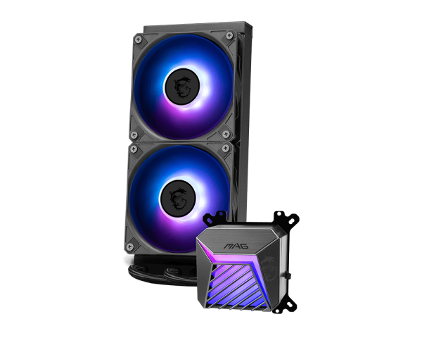 MSI MAG CORELIQUID A15 240 240mm AIO ARGB CPU Liquid Cooler