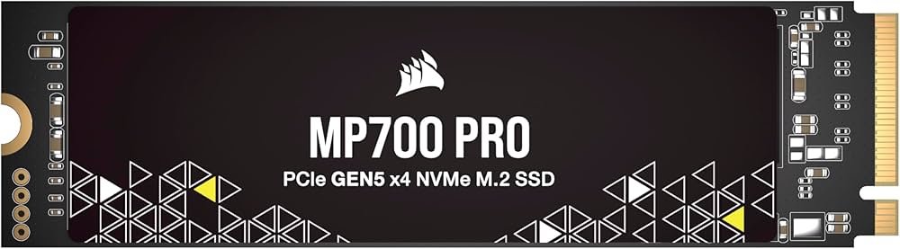 CORSAIR MP700 PRO 2TB PCIe Gen5 x4 NVMe 2.0 M.2 SSD