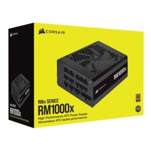 Corsair RM1000X 1000 Watt 80 PLUS(R) Gold Certified Fully Modular Power Supply