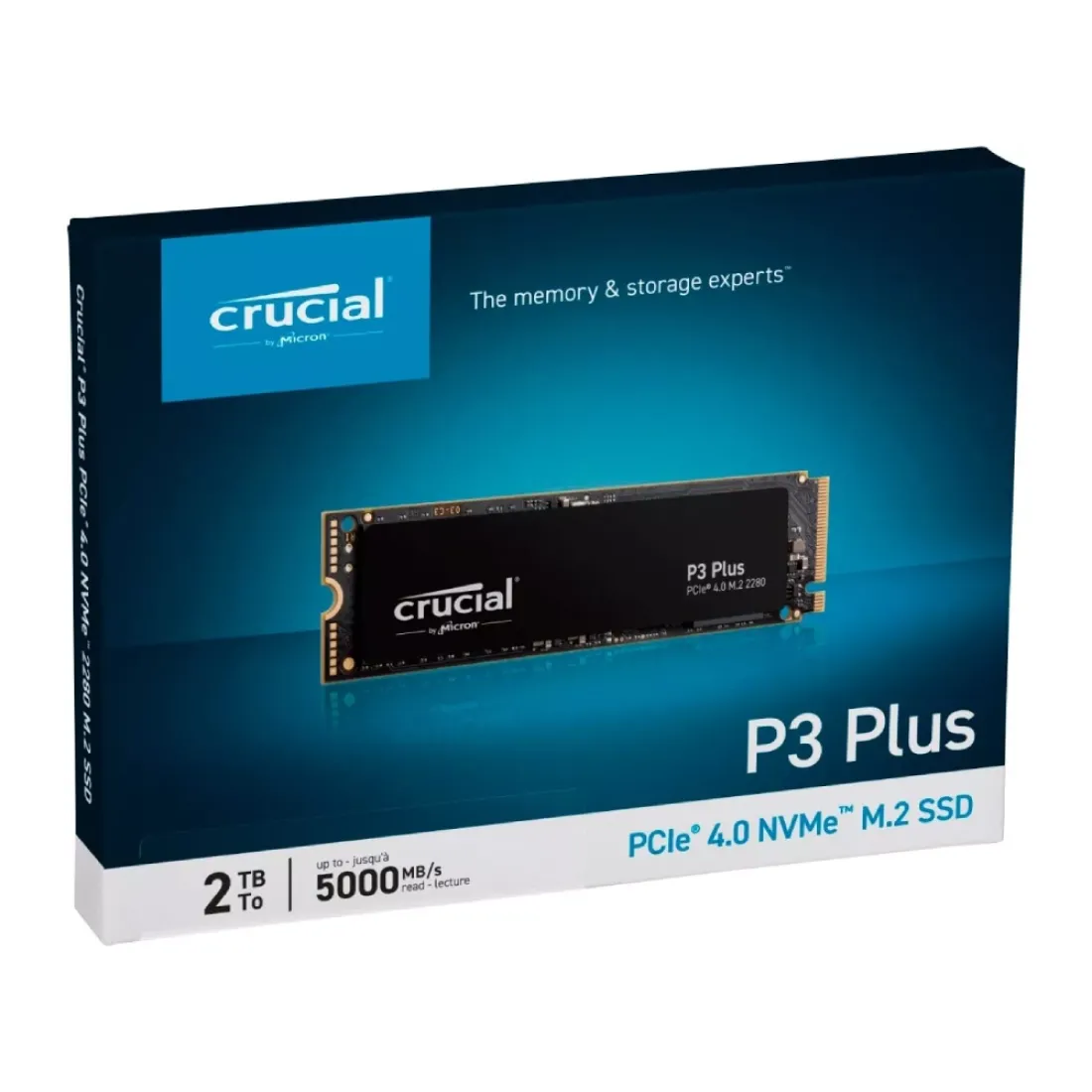 Crucial P3 2TB PCIe M.2 2280 SSD - Image 2