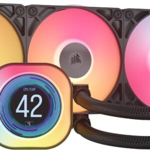 Corsair Liquid CPU Cooler Titan Icue Link 360 RX LCD Black