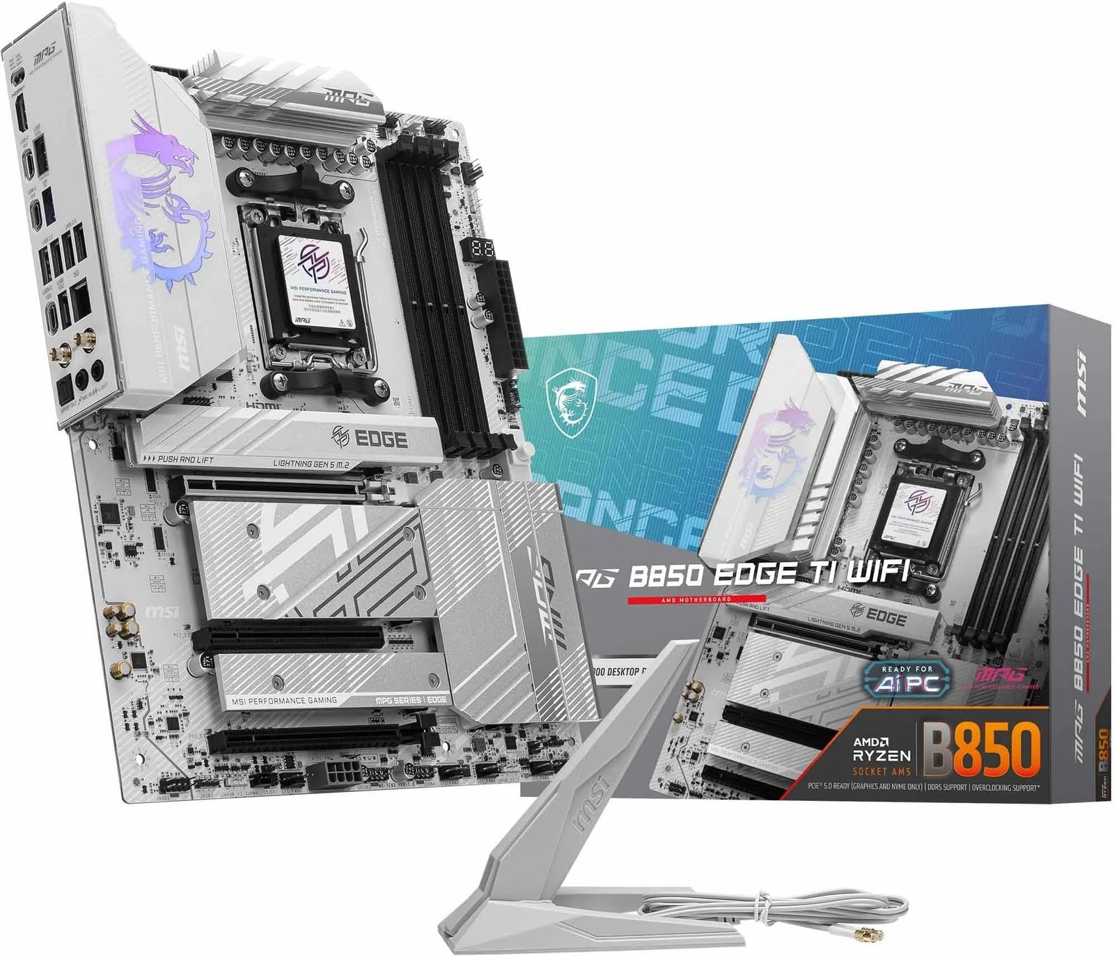 MSI MPG B850 EDGE TI WIFI Motherboard