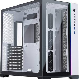 Phanteks Chassis Metallic Gear NEO Qube ATX Tempered Glass Case DRGB, White