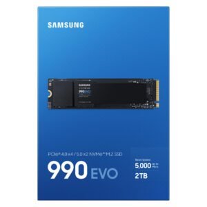 Samsung 990 EVO SSD 2TB, PCIe 5.0 x2 M.2