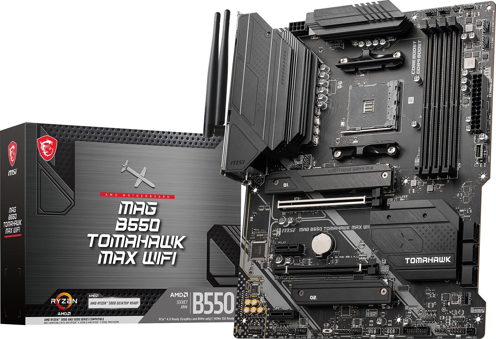MSI MAG B550 TOMAHAWK MAX WIFI Motherboard