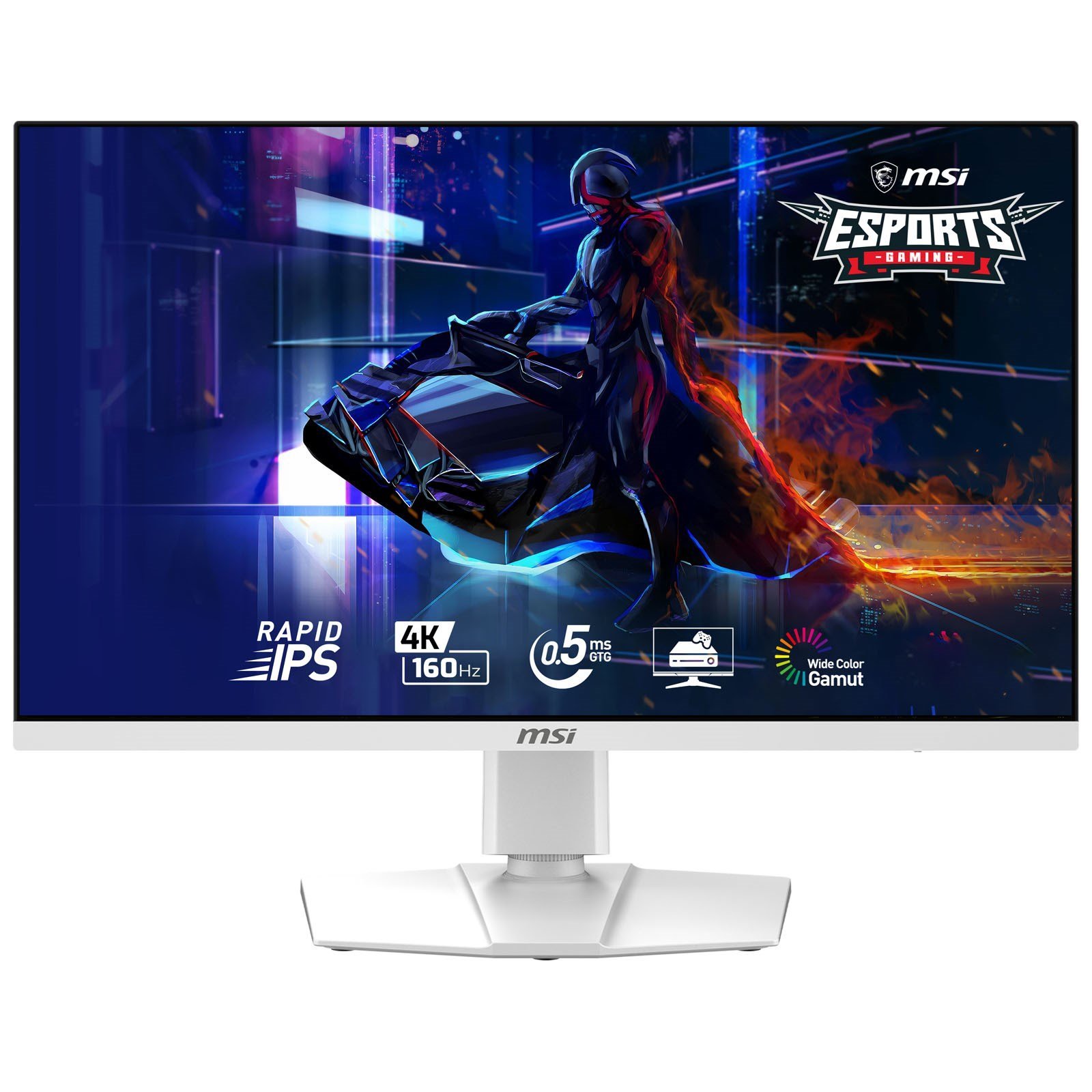 MSI MAG 274URFW 27" 4K UHD Rapid IPS Panel 160Hz / 0.05ms Gaming Monitor White