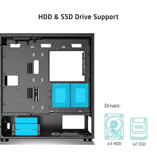 Prolab Design AI628 Mid-Tower Workstation & Server Case - Image 2
