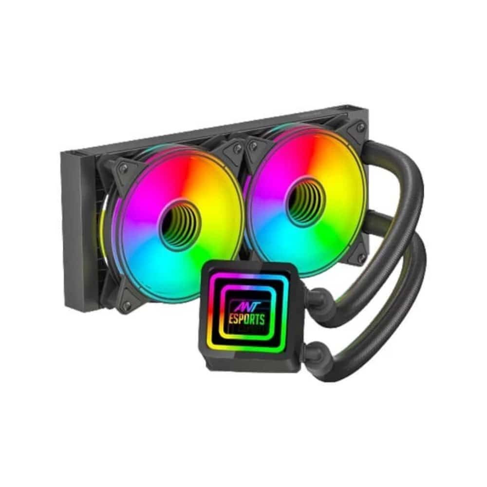 ANT Esports Iceinfinite -360 ARGB CPU Liquid Cooler (Black) - Image 2